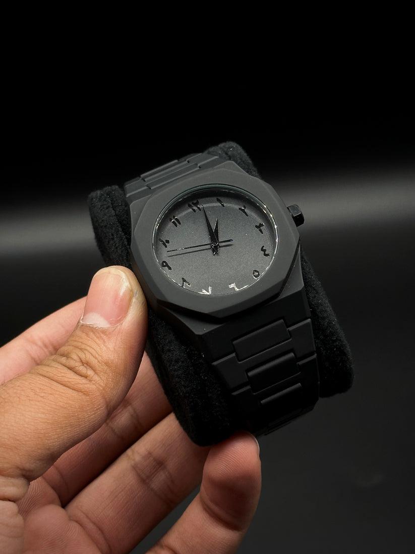 Zayna™Black Arabic Aura Watch