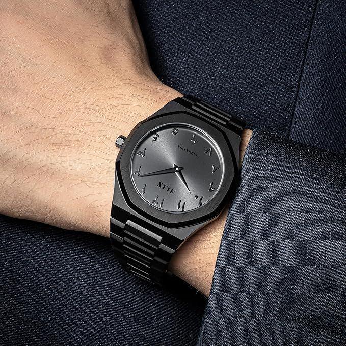 Zayna™Black Arabic Aura Watch