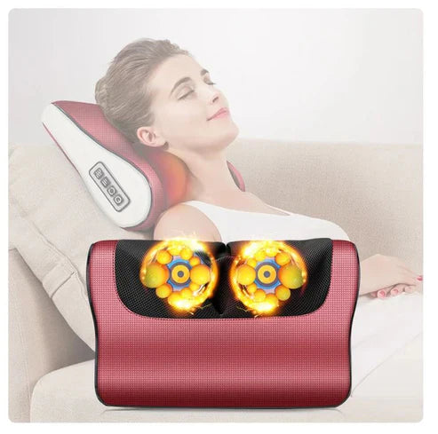 Zayna™ Red Pillow Massager – جهاز تدليك الوسادة الحمراء