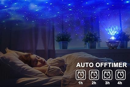 Zayna™ Galaxy Ocean Light Projector – بروجكتر ضوء المجرة والمحيط
