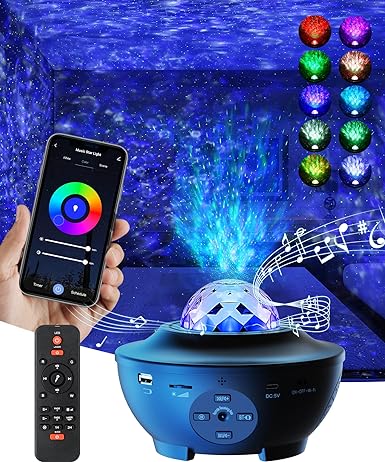 Zayna™ Galaxy Ocean Light Projector – بروجكتر ضوء المجرة والمحيط