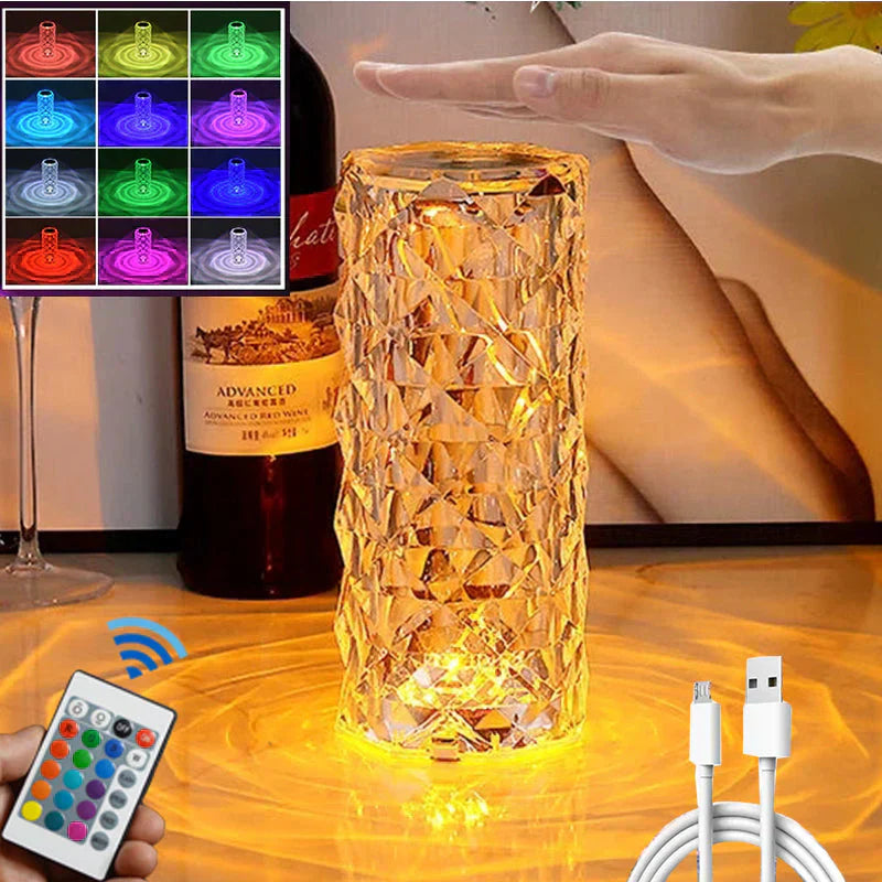 Zayna™LED Crystal Table Lamp